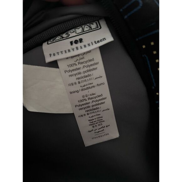 Pottery Barn Teen Gear-Up PAC-MAN Glow-in-the-Dark Backpack - Picture 4 of 8